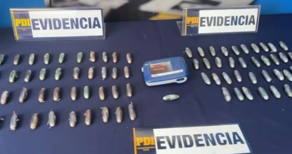 Detienen a 4 ciudadanos bolivianos e incautan más de 4,5 kilos de cocaína en frontera de Ollagüe