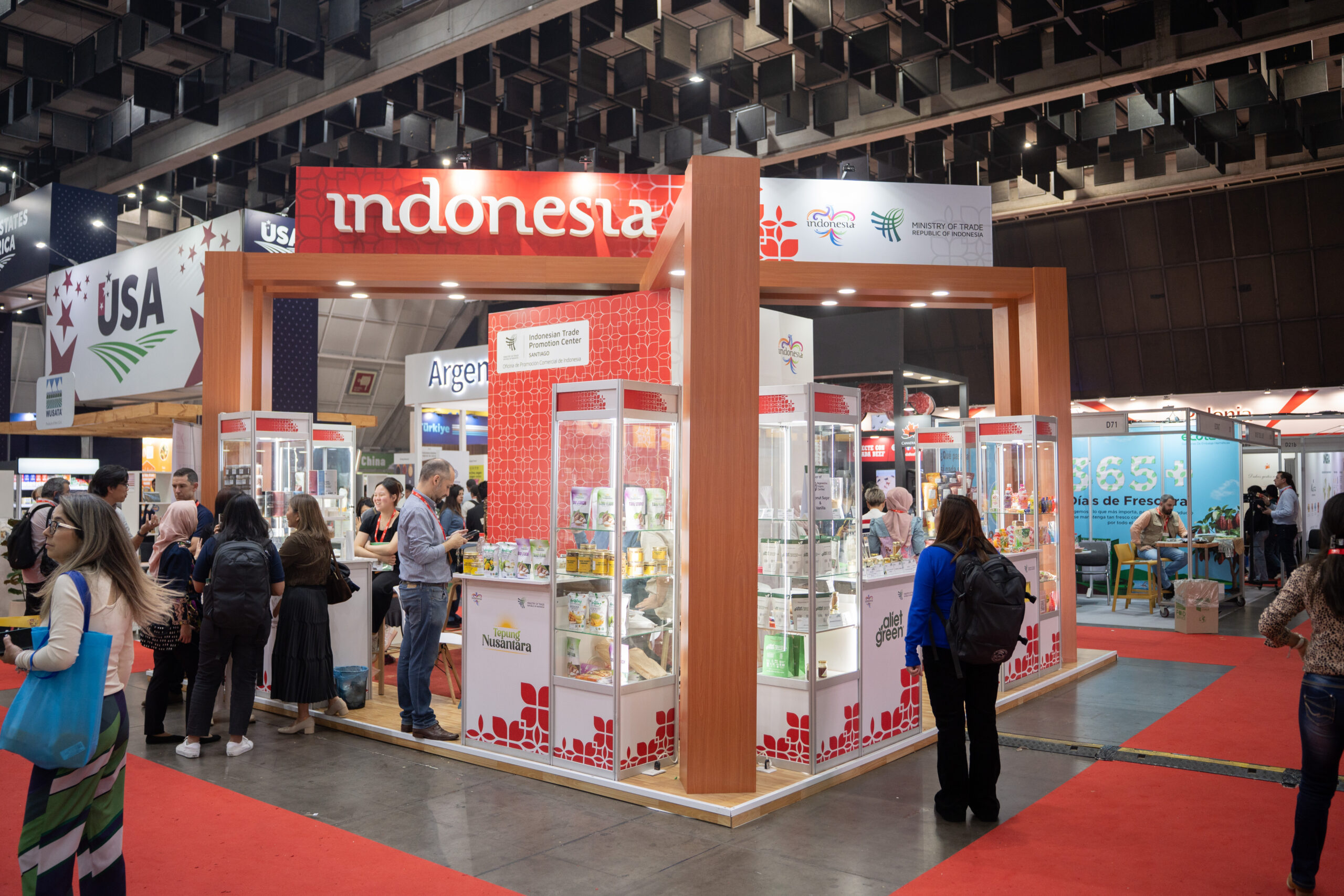 Stand de Indonesia en Food & Service