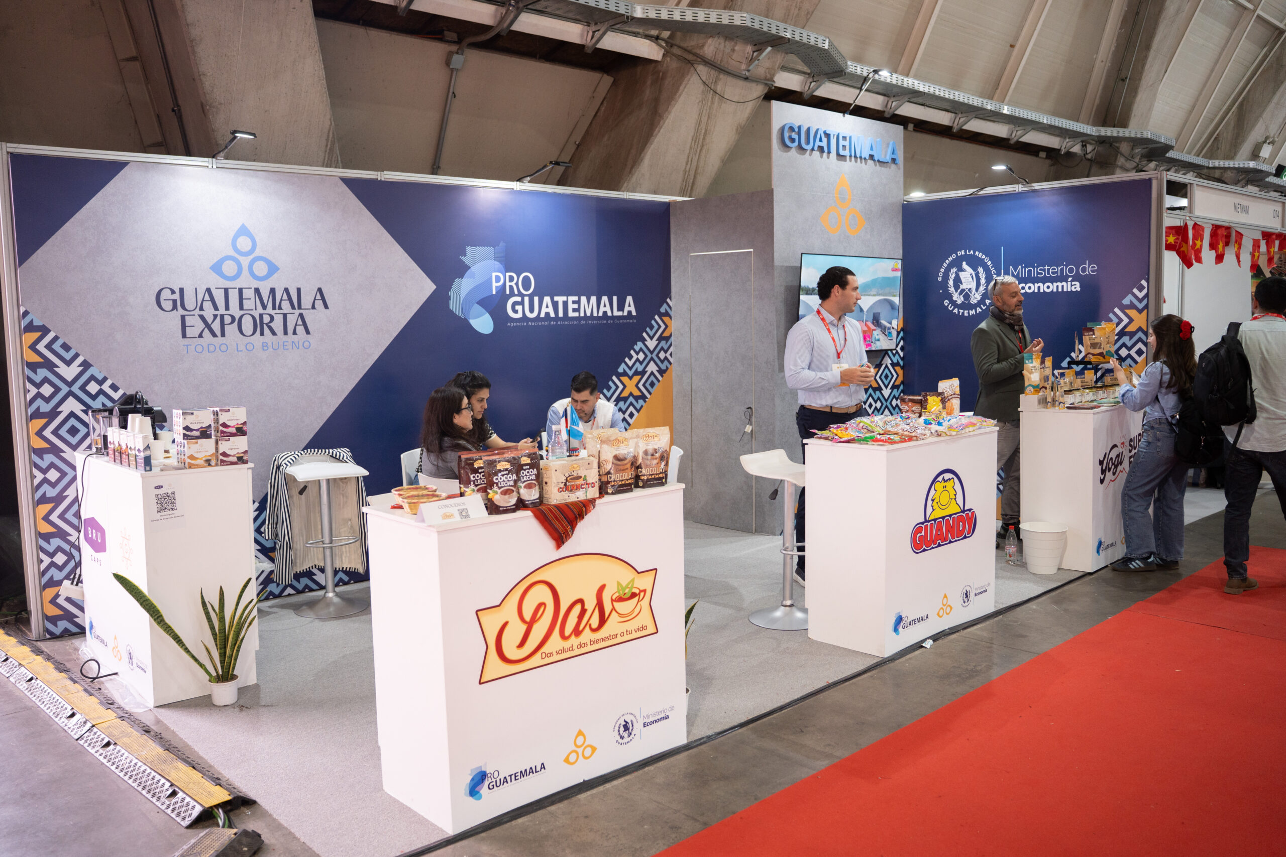 Stand de Guatemala en Food & Service