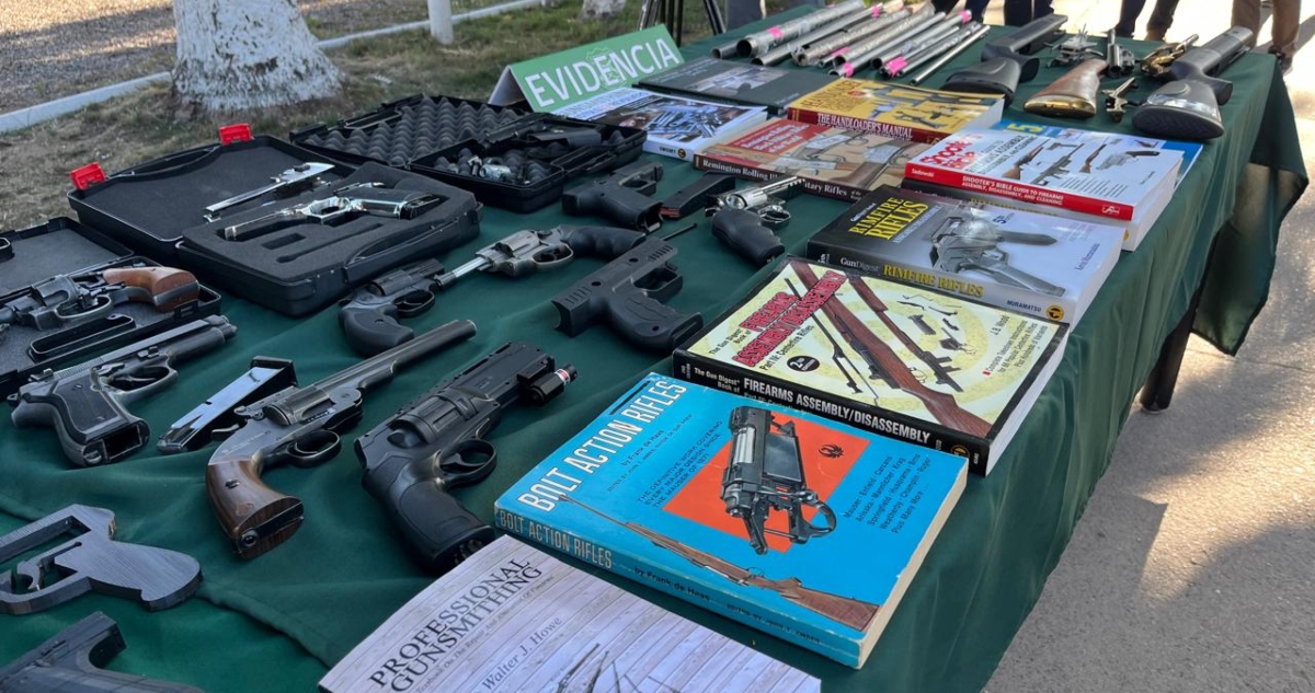 Dueño de maestranza formalizado por internar piezas de armas para fabricarlas en Bío Bío