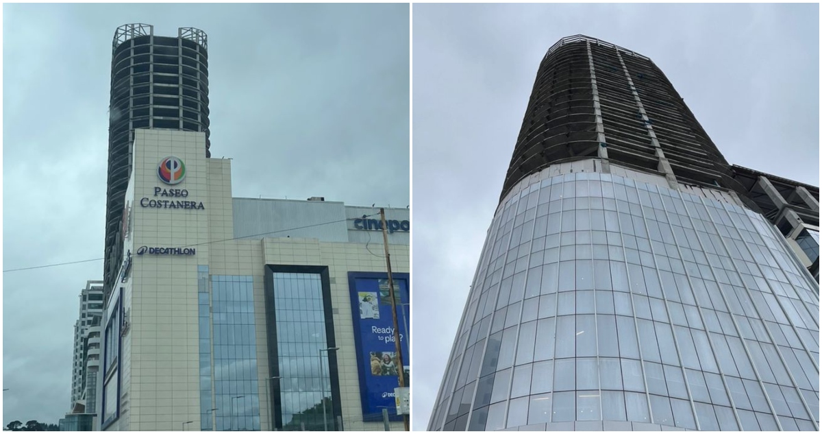 Edificio más grande del sur sigue sin estar terminado