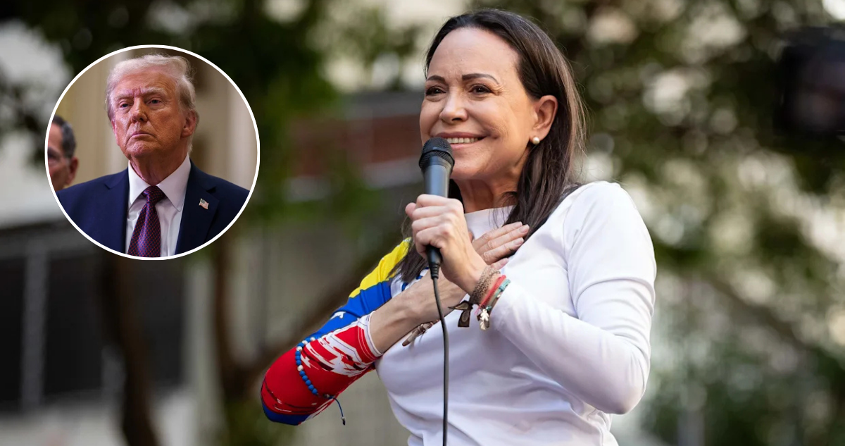 Machado dedica Nobel de la Paz a venezolanos y a Trump