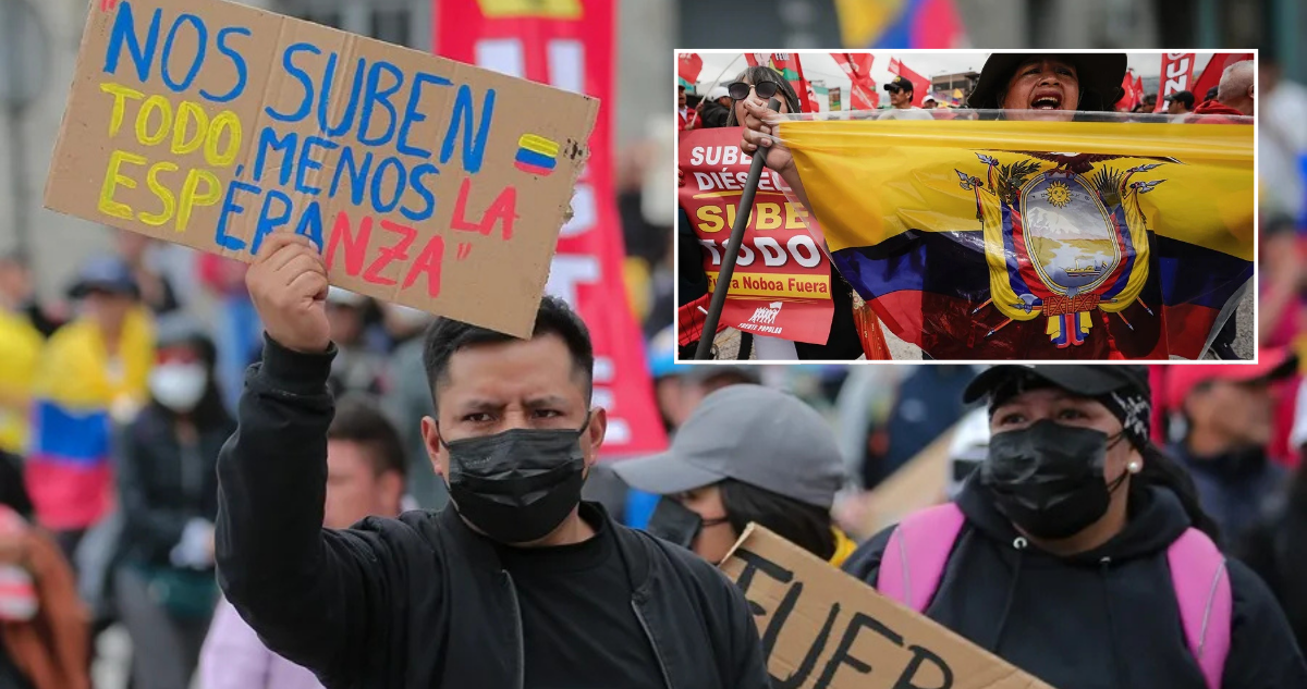 Movimiento indígena de Ecuador depondrá paro ante brutal represión de Noboa tras un mes de protestas