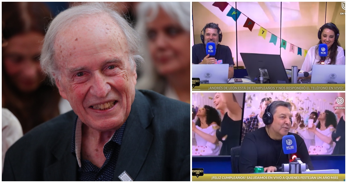 El divertido momento en que La Radio llamó y saludó a Jaime Vadell por su cumpleaños 90