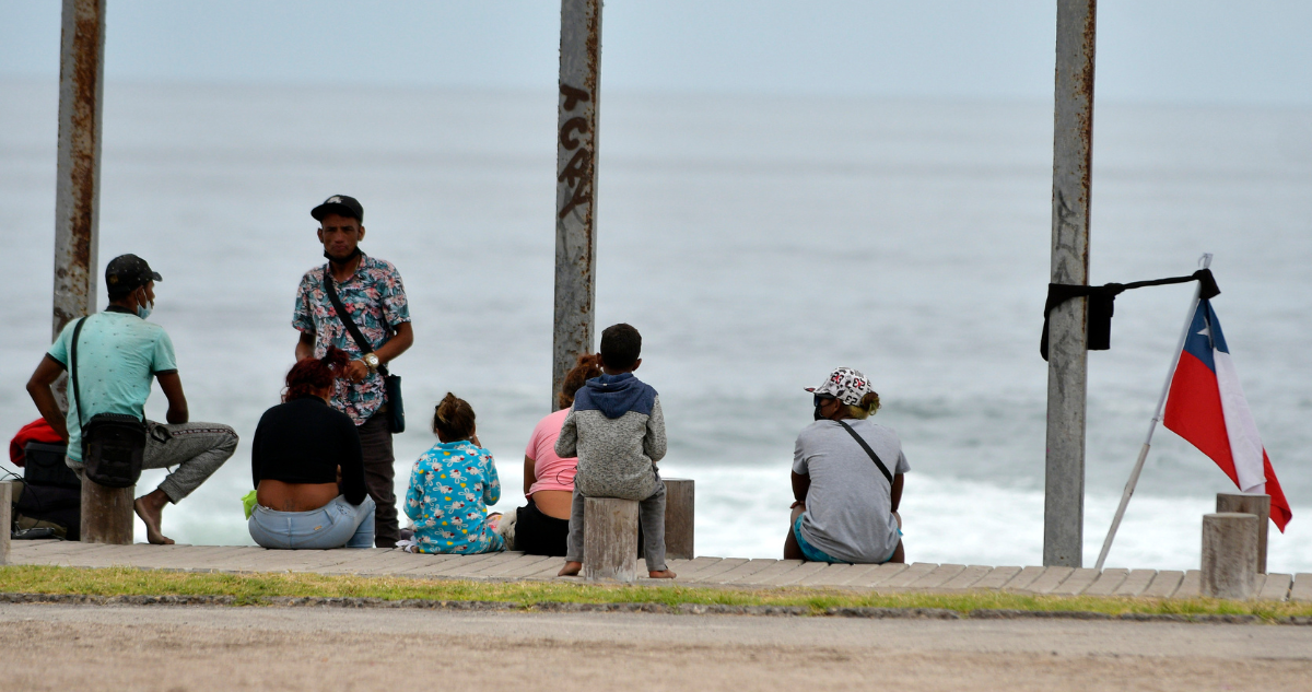 Foto de contexto de personas migrantes