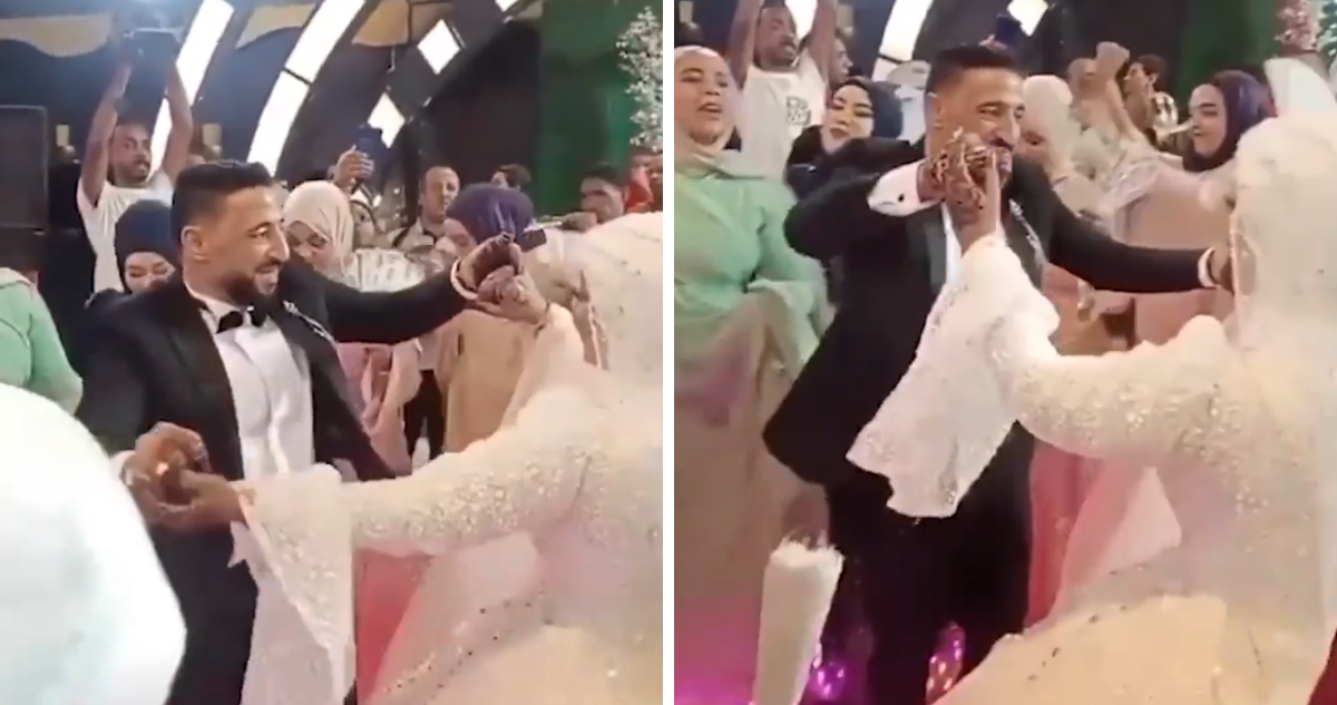 esposo muere mientras bailaban danza tradicional en Egipto