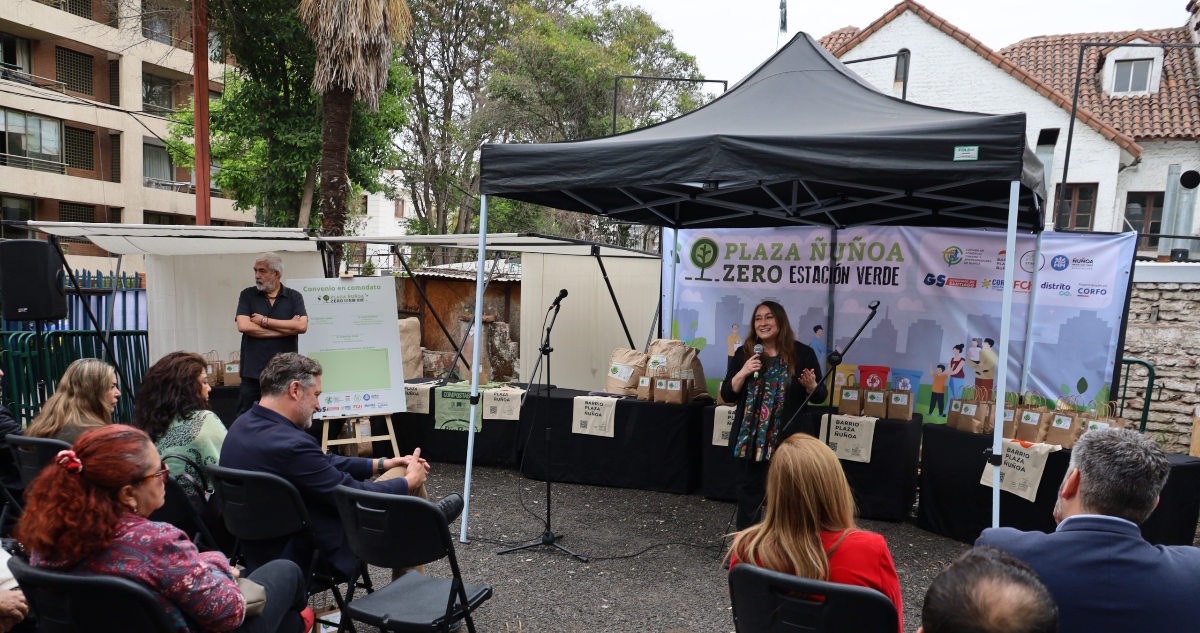 Estación Verde Plaza Ñuñoa Zero: inauguran primer barrio gastronómico sustentable de Chile | Cámara de Comercio Ñuñoa
