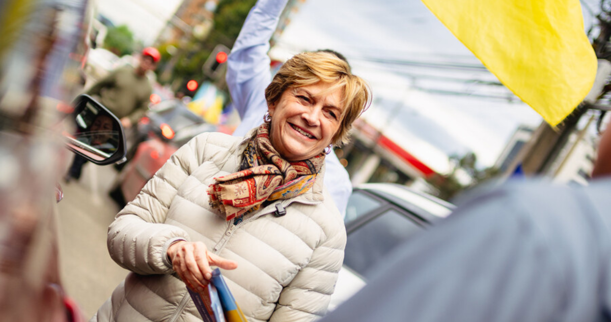 Evelyn Matthei publica adelanto de su franja