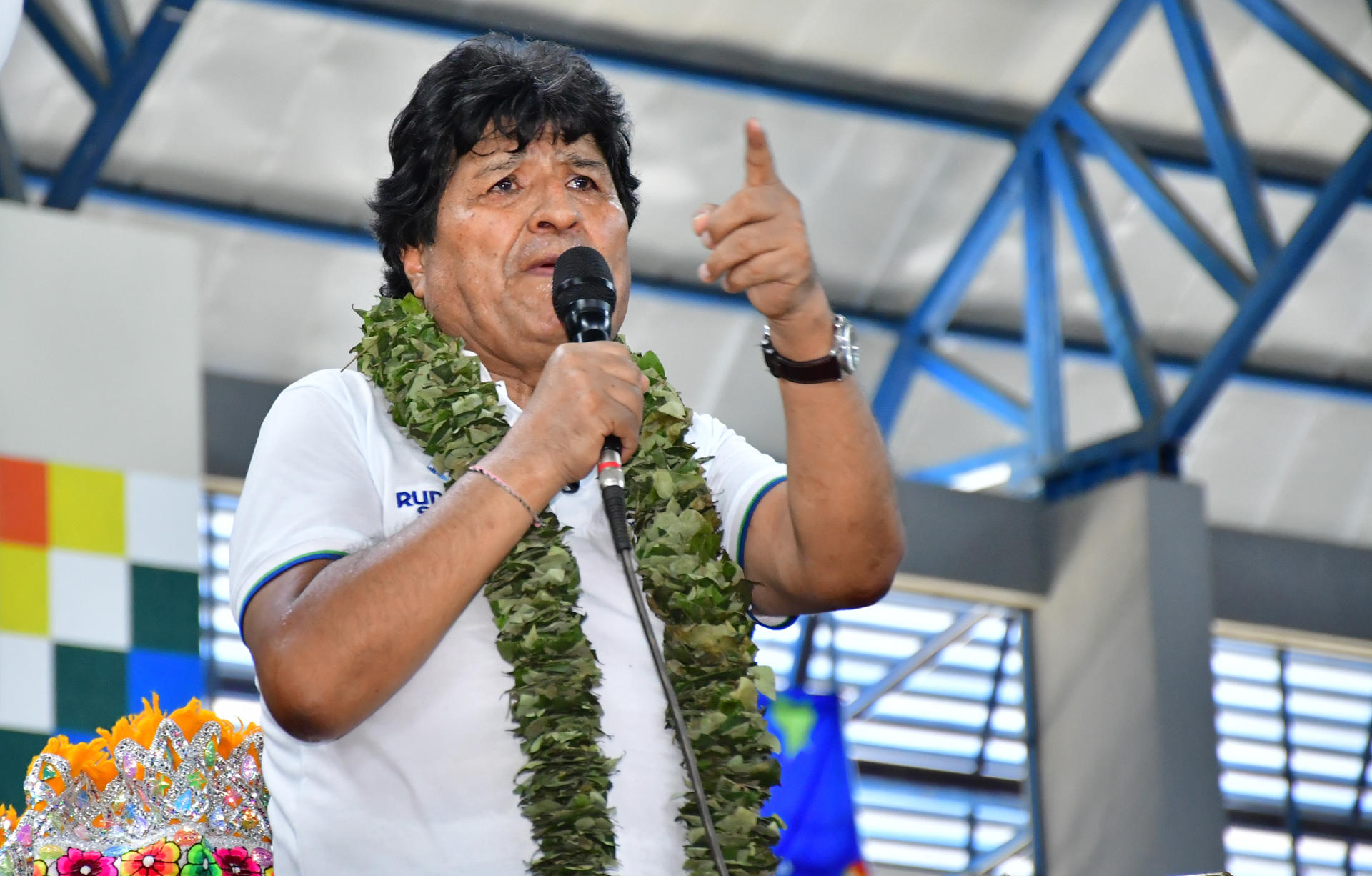 El expresidente boliviano Evo Morales
