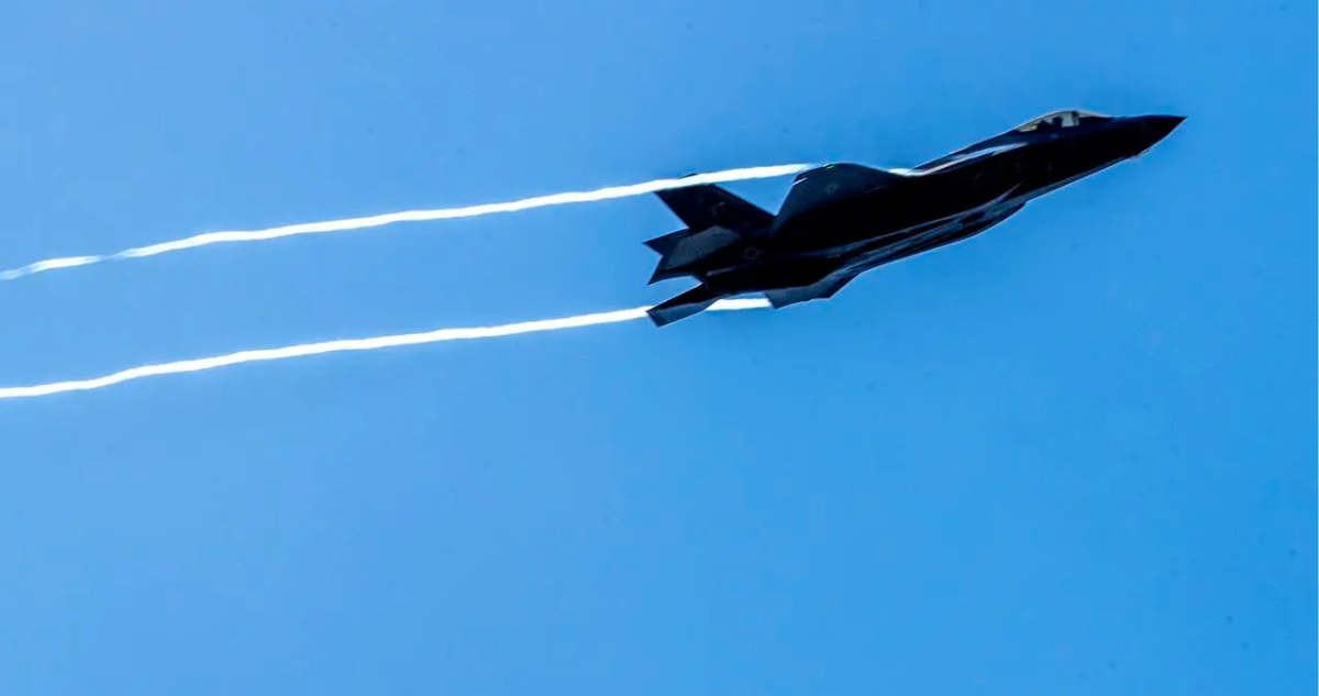 Imagen de archivo de un F-35