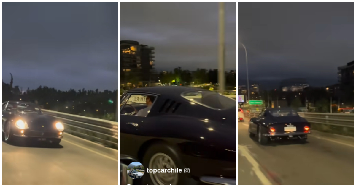 Es uno de los autos más caros en Chile: Empresario importó un Ferrari de colección por US$2 millones