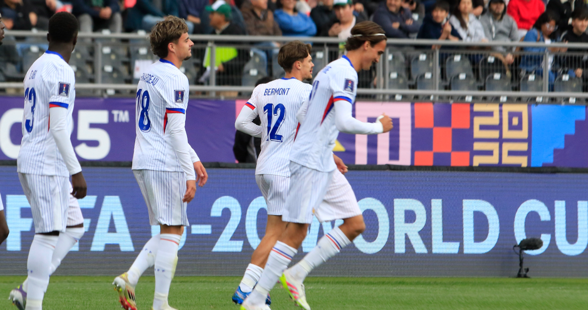 Francia vs Nueva Caledonia en Mundial Sub 20