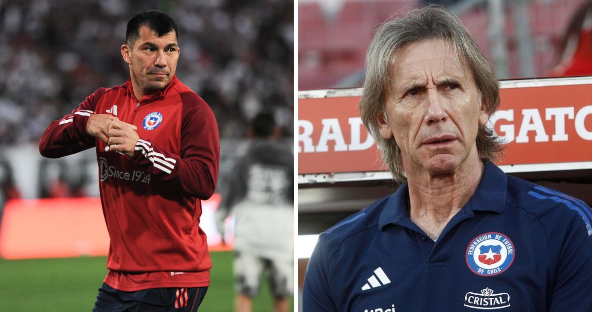Gary Medel destrozó a Ricardo Gareca.