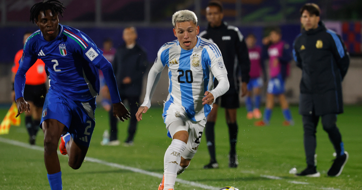 Gianluca Prestianni en el Mundial Sub 20