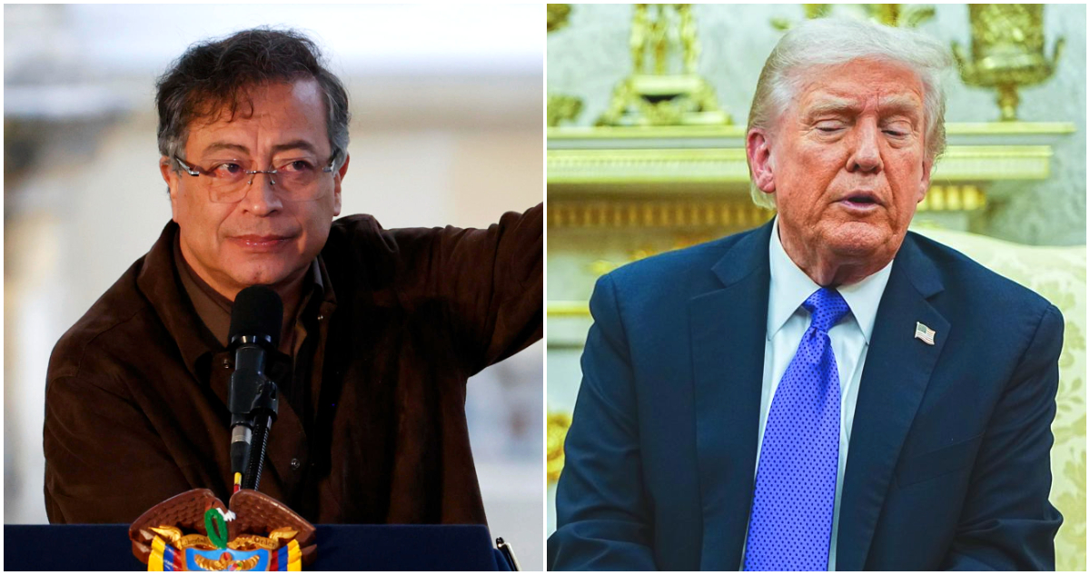 Gustavo Petro afirma que se defenderá en cortes de EEUU ante “calumnias” de Trump que lo llamó “matón”