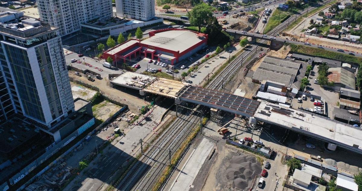 Habilitan avenida Padre Hurtado de Concepción
