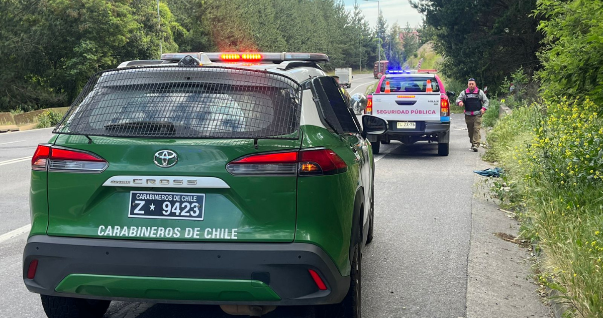 Hallan cuerpo en cercanías de la Ruta 150 en Penco