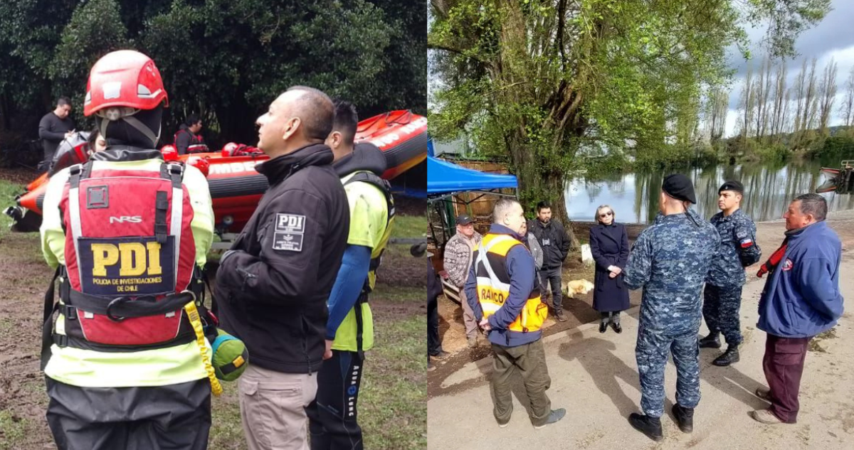 Hallan cuerpo en río Bueno que correspondería a Gonzalo Carrillo, joven extraviado hace más de 20 días