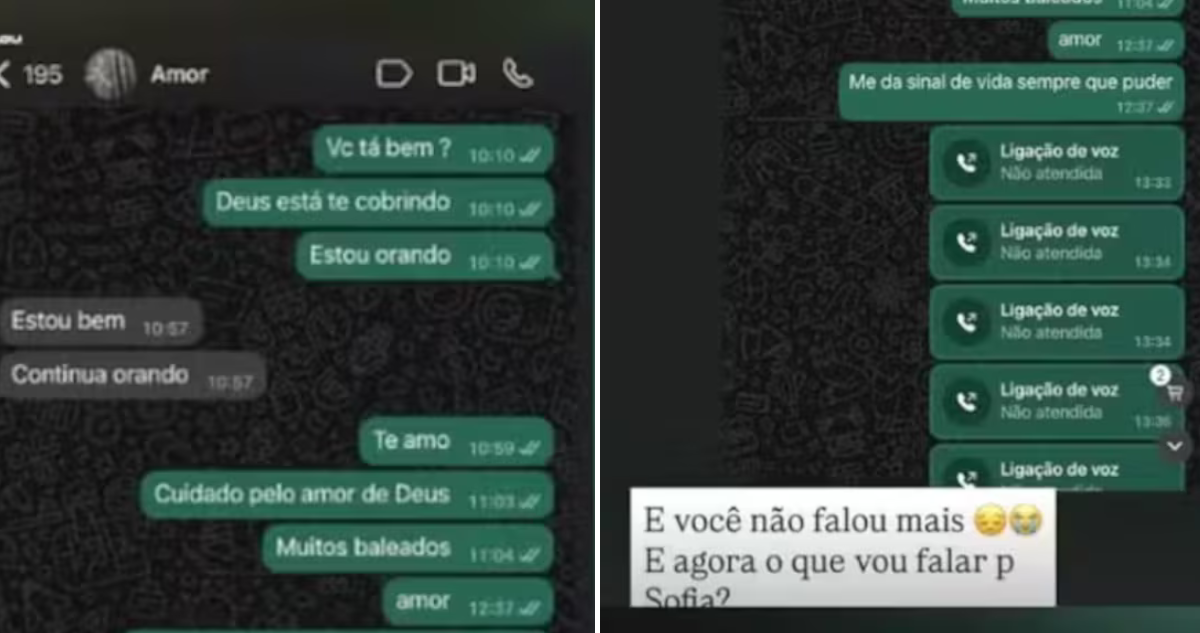 última conversación Heber Carvalho da Fonseca