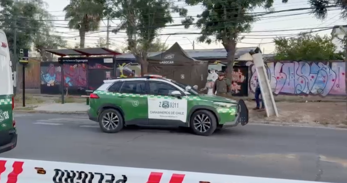 Nuevo homicidio en Lo Prado: hombre es ultimado a tiros a pasos de un paradero