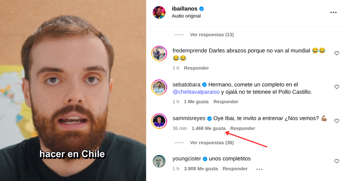 Ibai y comentarios