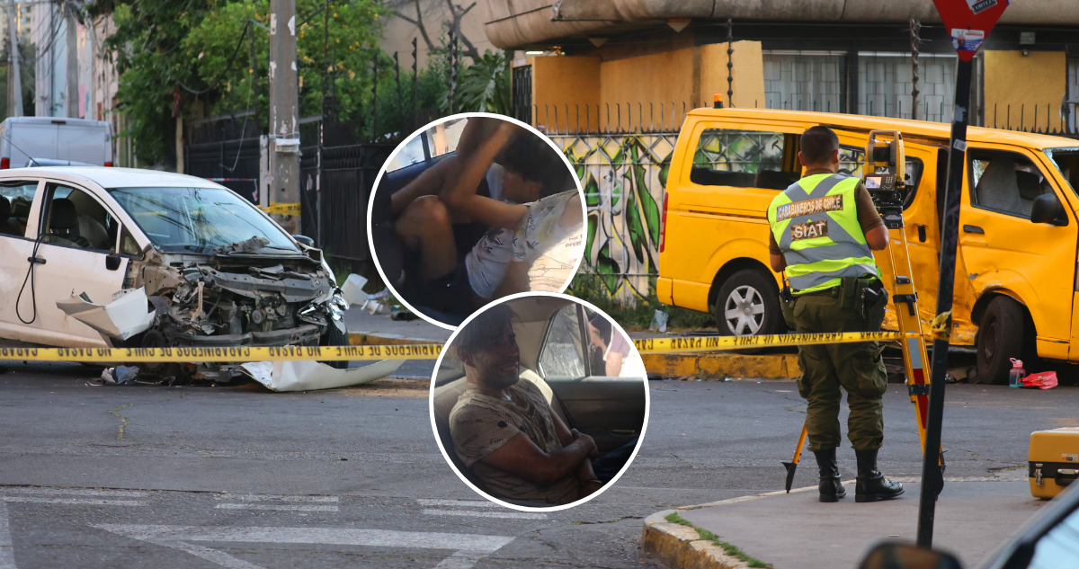 Identifican a los dos delincuentes que provocaron muerte de niño tras colisión a furgón en Recoleta