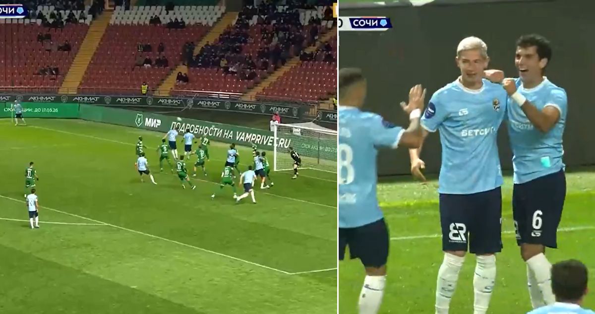 Ignacio Saavedra anota de nuevo en Rusia para triunfo vital del Sochi