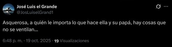 Captura de X (Twitter)