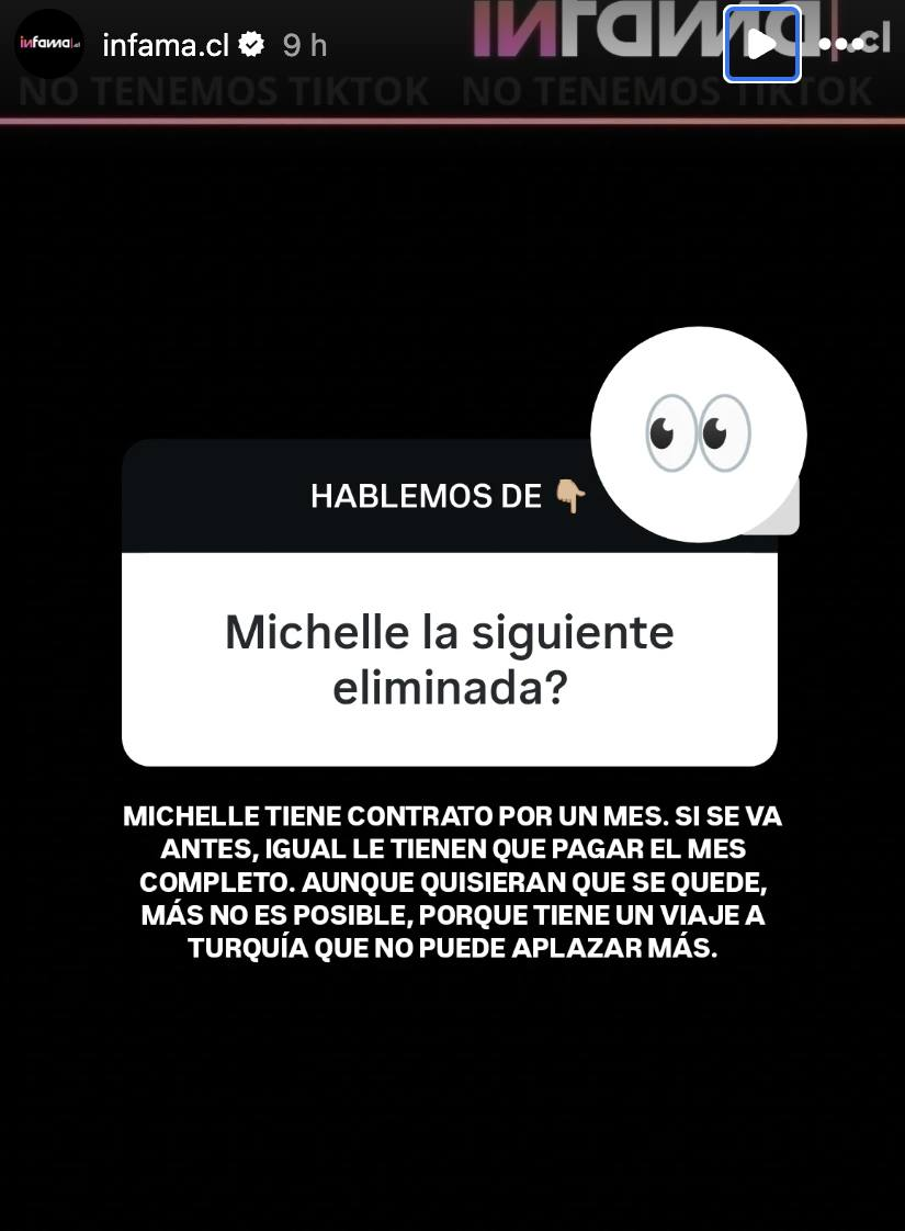 Infama sobre Michelle Carvalho en Fiebre de Baile