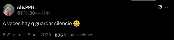 Captura de X (Twitter)