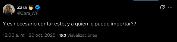 Captura de X (Twitter)