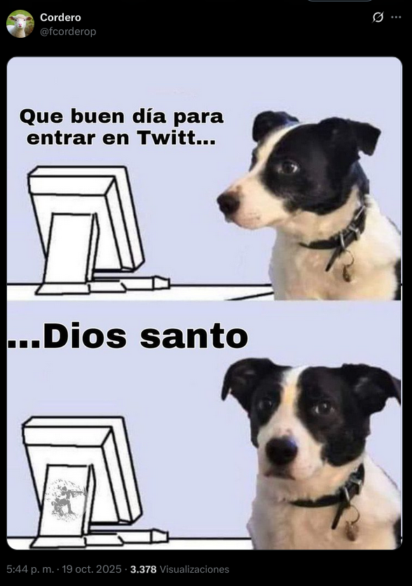 Captura de X (Twitter)