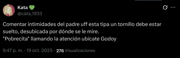 Captura de X (Twitter)