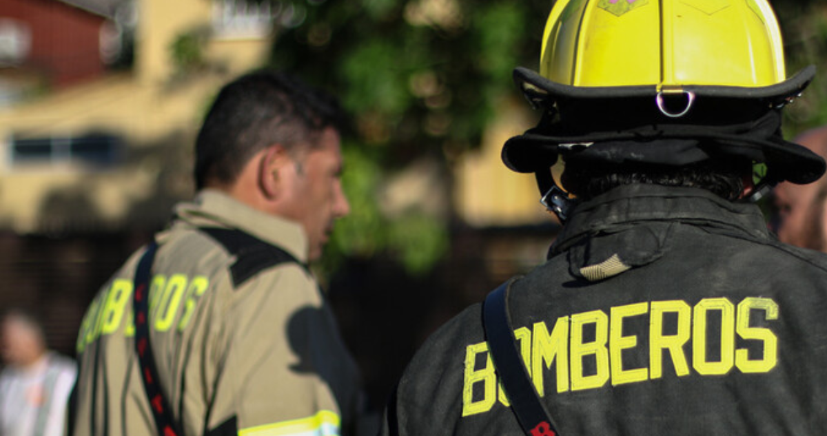 Incendio en casona de Buin deja una persona fallecida.