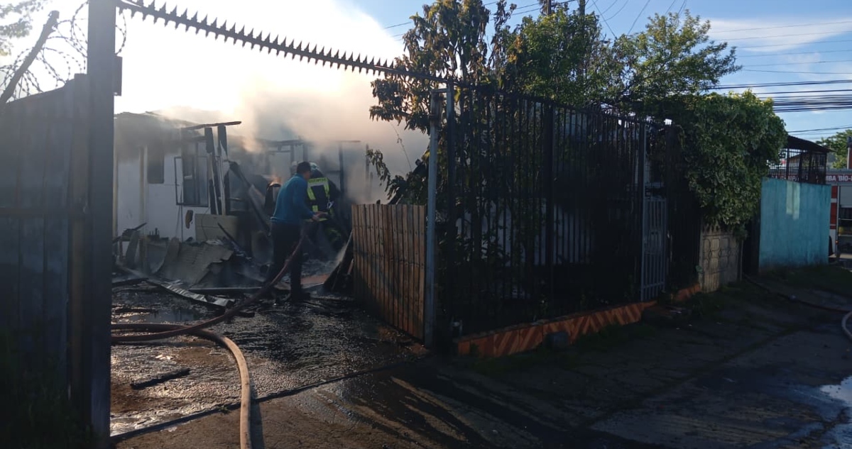 Incendio en viviendas de Los Ángeles