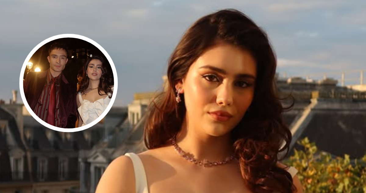 Influencer penquista posó con actor de Gossip Girl