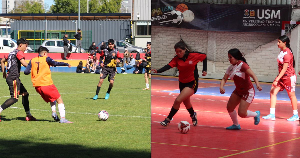 Torneo Interescolar USM tiene jornada clave de semifinales este viernes 24 de octubre