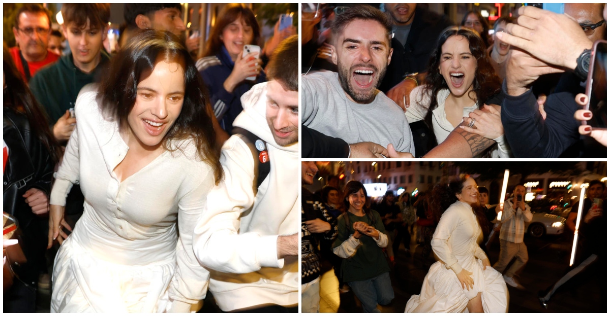 “Investigan acto de Rosalía en Madrid que movilizó a miles de fans: “No nos consta que haya permiso”