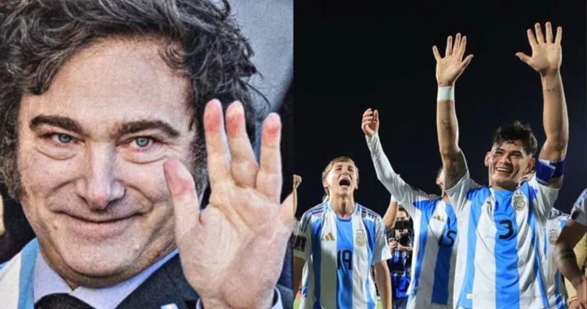 Javier Milei canceló viaje para ver en el estadio Nacional la final del Mundial sub 20