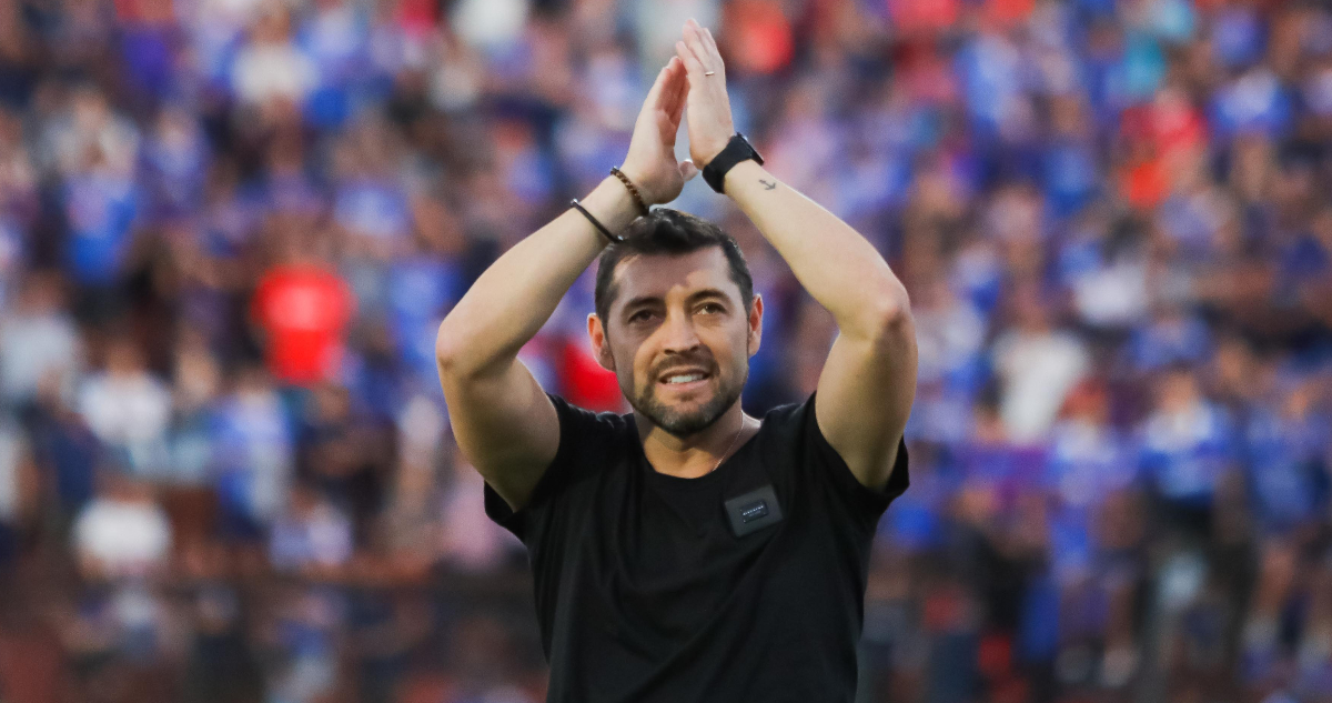 José Pepe Rojas ante hinchada de La U