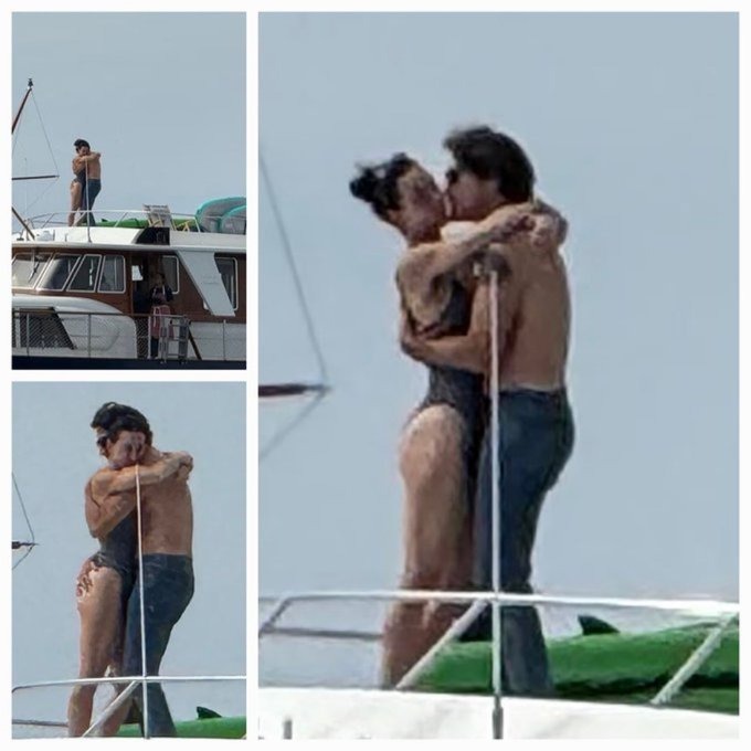 El amor sale a flote: captan a Katy Perry y Justin Trudeau a los besos en lujoso yate
