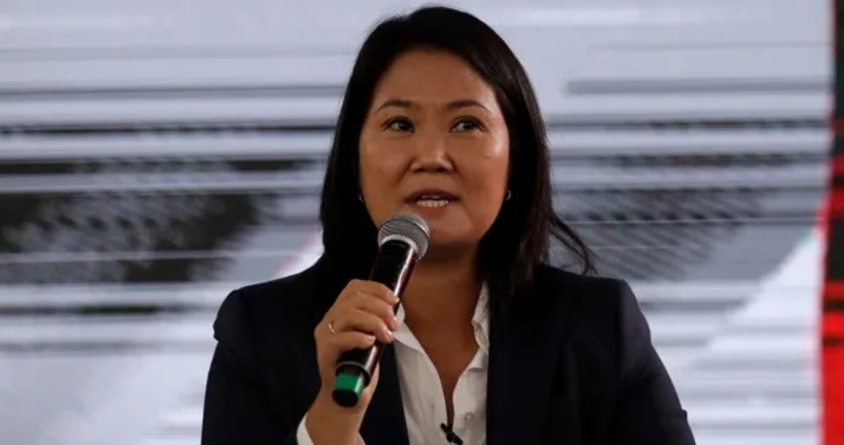 Imagen de archivo de la líder política de Perú Keiko Fujimori