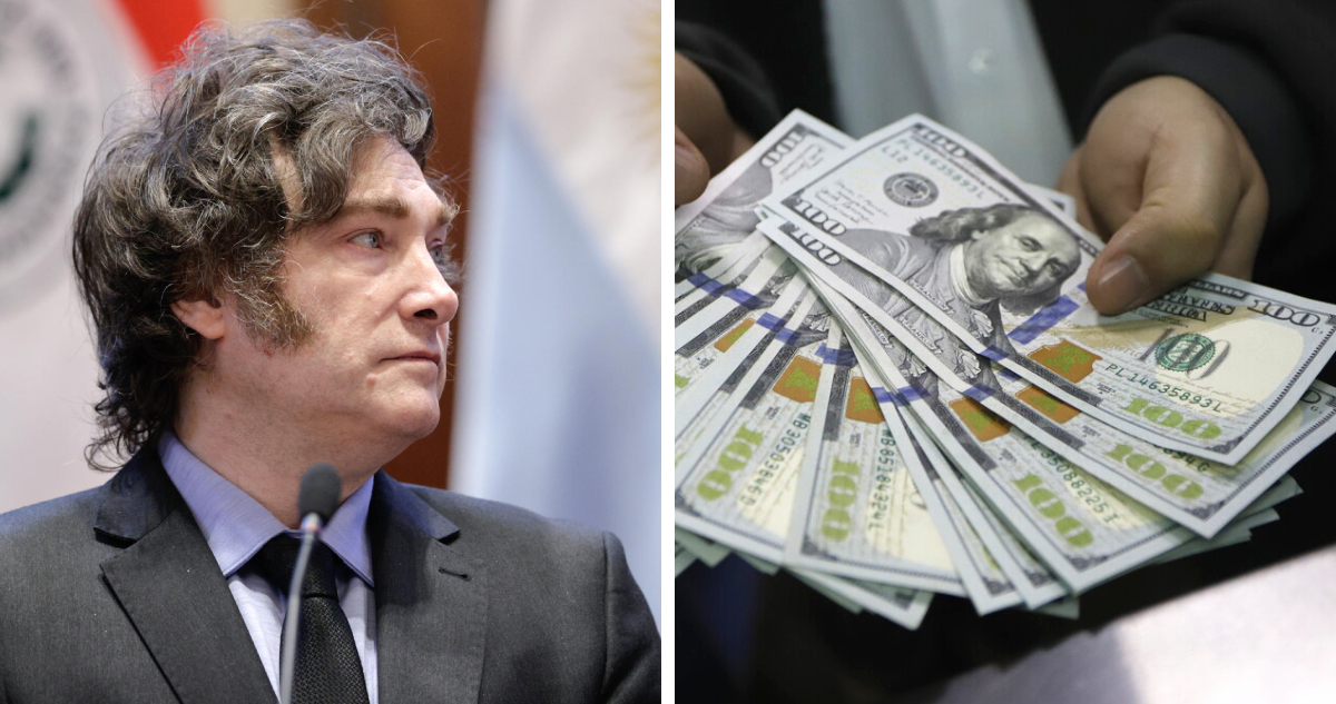 La billetera de Milei al límite: alertan que al Tesoro argentino se le acaban las reservas de dólares
