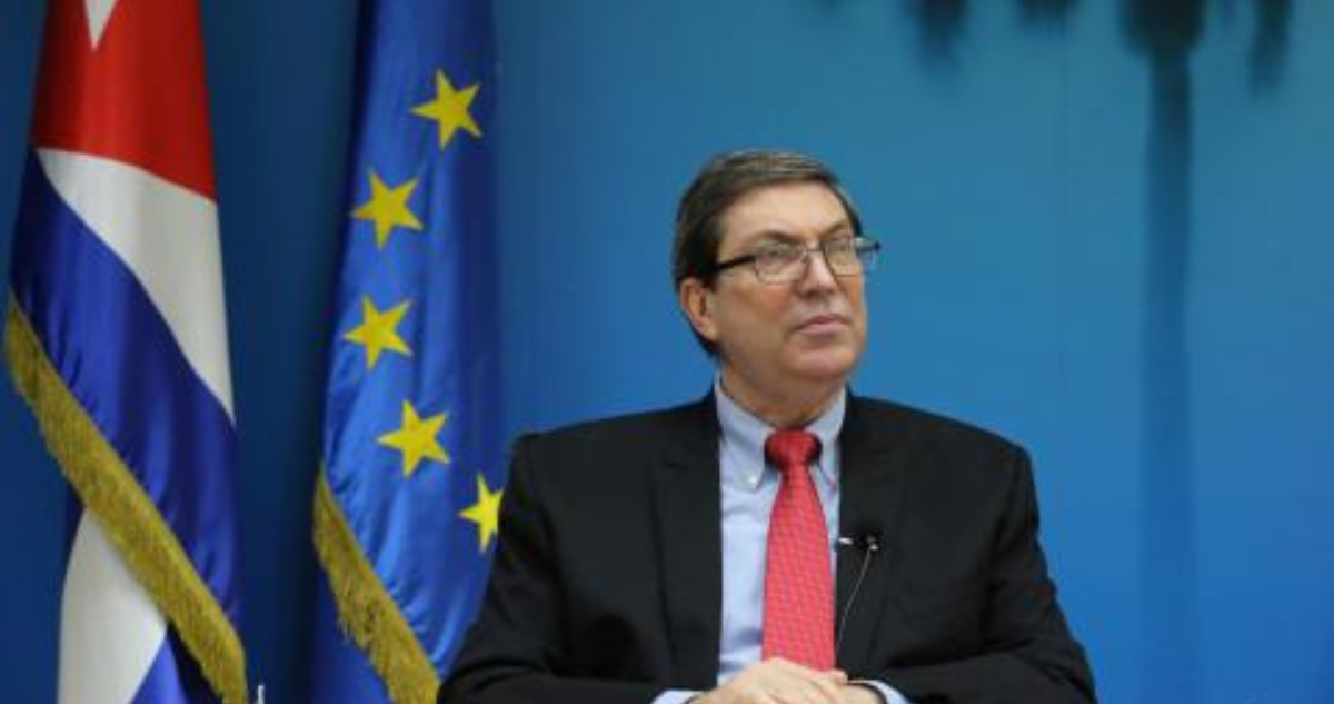 Bruno Rodríguez, Ministro de Relaciones Exteriores de Cuba.