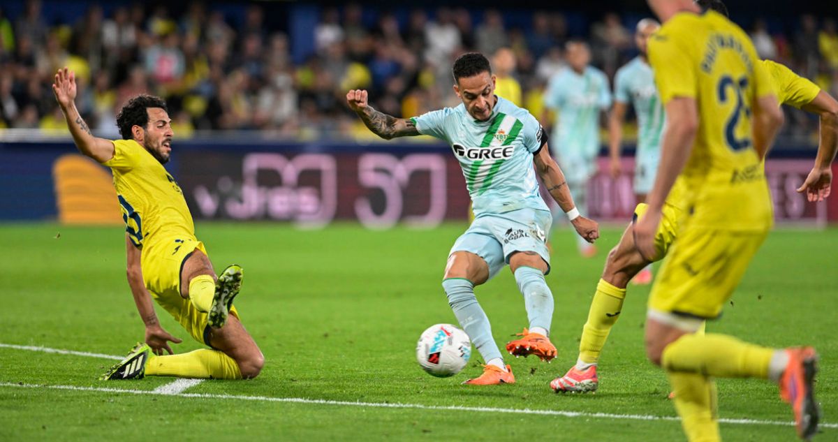 Real Betis igualó en su visita al Villarreal por La Liga.