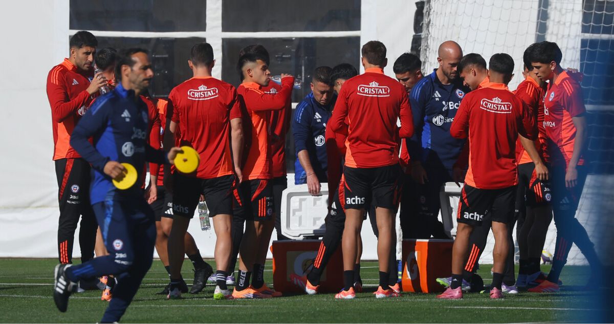La Roja Perú entrenamiento