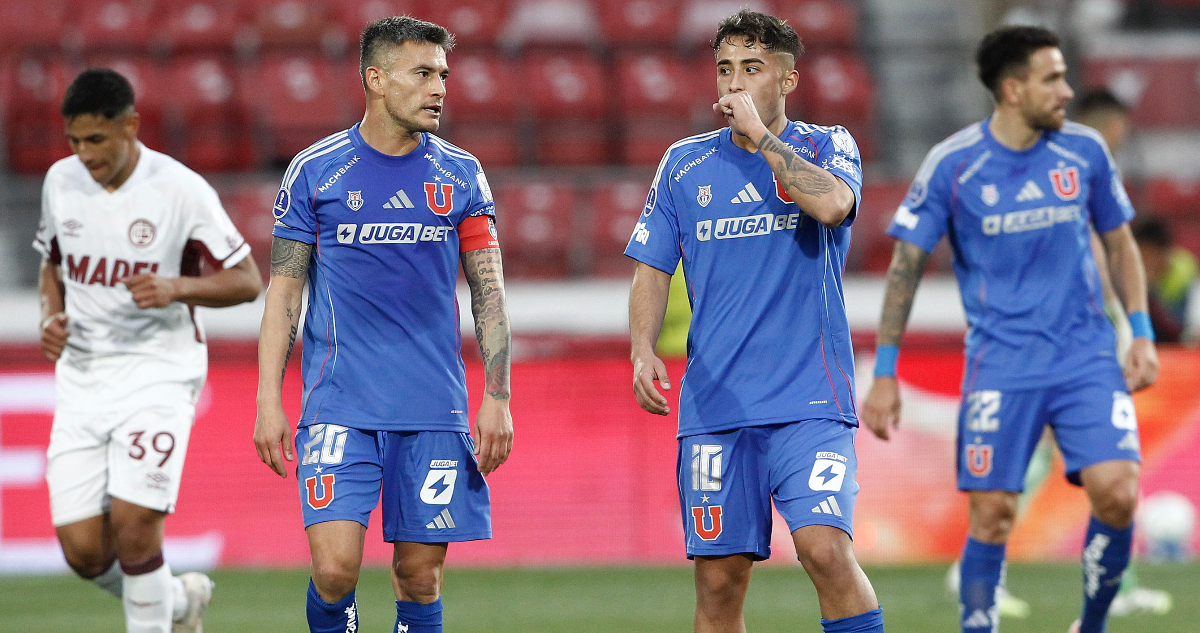 La U ante Lanús en Copa Sudamericana