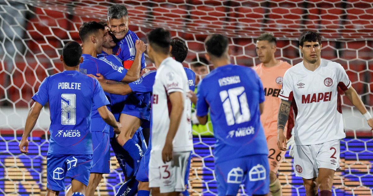 La U y Lanús igualaron en la ida de semis de Copa Sudamericana