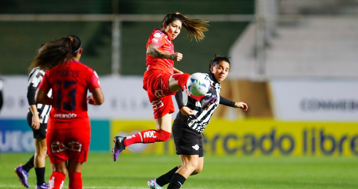 La U igualó con Libertad en la Copa Libertadores femenina