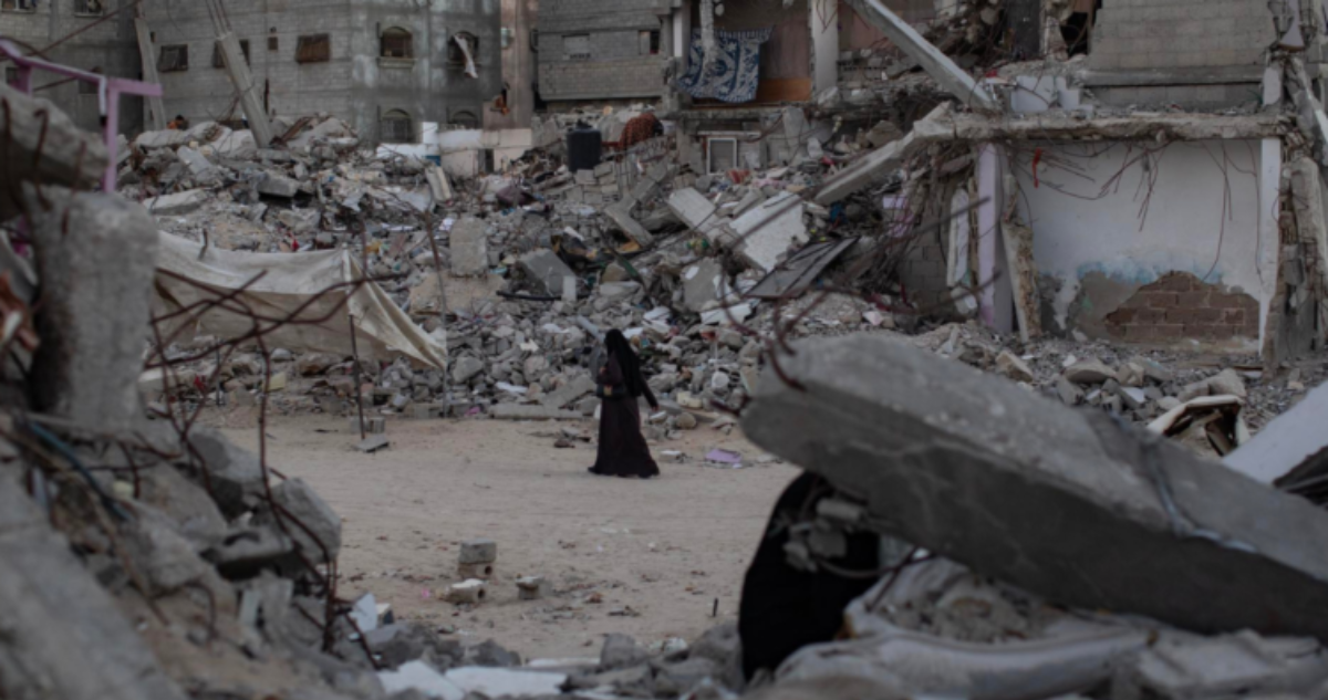 Foto de contexto de Gaza